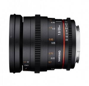 Samyang 20mm T1.9 ED AS UMC Cine Lens (Canon EF) - Thumbnail