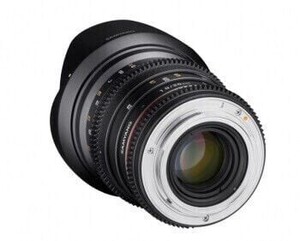 Samyang 20mm T1.9 VDSLR Full Frame Cine Lens (Sony E Mount) - Thumbnail