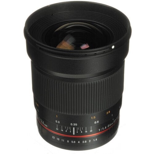 Samyang 24mm F1.4 ED AD UMC Full Frame Canon EF Mount Lens
