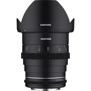 Samyang 24mm T1.5 VDSLR MK II Cine Lens (Sony E Mount) - Thumbnail