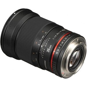 Samyang 35mm F1.4 AS UMC Full Frame Samsung NX Mount Lens - Thumbnail