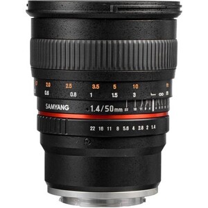 Samyang - Samyang 50mm F1.4 AS UMC Full Frame Sony A Mount Lens