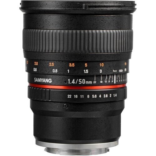 Samyang 50mm F1.4 AS UMC Full Frame Sony A Mount Lens