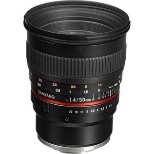 Samyang - Samyang 50mm F1.4 AS UMC Full Frame Sony A Mount Lens (1)