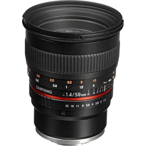 Samyang 50mm F1.4 AS UMC Full Frame Sony A Mount Lens
