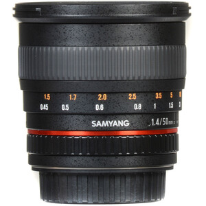 Samyang 50mm f/1.4 AS UMC Lens (Canon EF) - Thumbnail