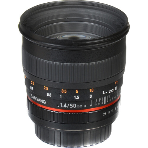 Samyang 50mm f/1.4 AS UMC Lens (Canon EF)