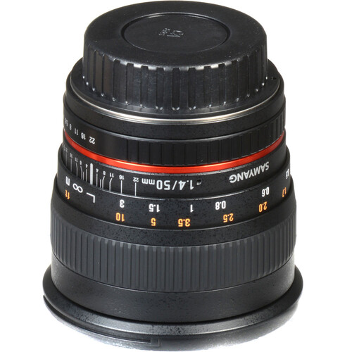 Samyang 50mm f/1.4 AS UMC Lens (Canon EF)