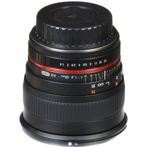 Samyang 50mm f/1.4 AS UMC Lens (Canon EF)