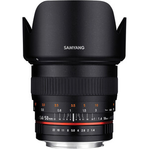 Samyang 50mm f/1.4 AS UMC Lens (Canon EF) - Thumbnail
