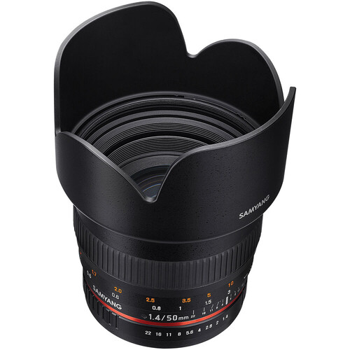 Samyang 50mm f/1.4 AS UMC Lens (Canon EF)