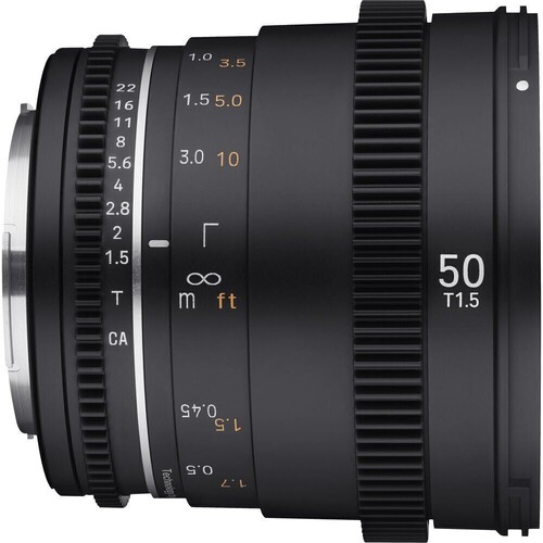 SAMYANG 50mm T1.5 Mark II Canon RF Mount Cine Lens
