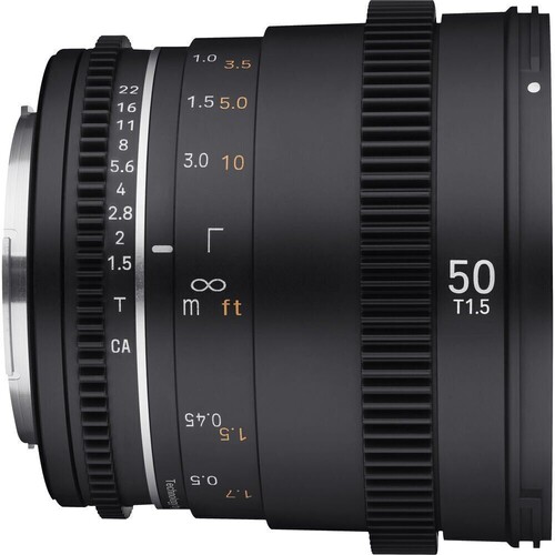 SAMYANG 50mm T1.5 Mark II Fujifilm X Mount Cine Lens
