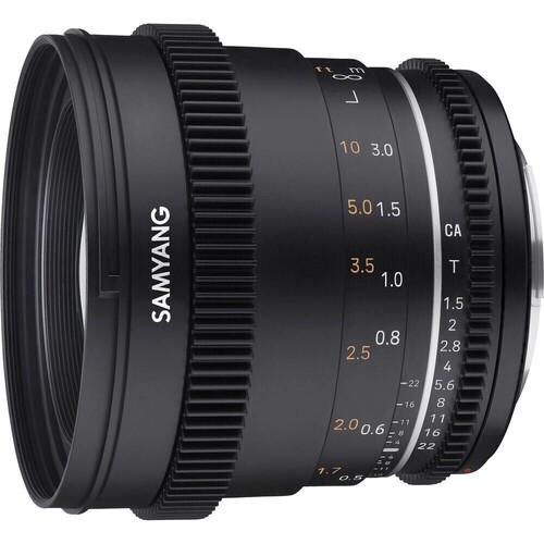 Samyang 50mm T1.5 VDSLR MK2 Cine Lens (Sony E Mount)