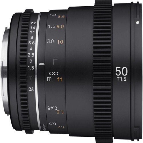 Samyang 50mm T1.5 VDSLR MK2 Cine Lens (Sony E Mount)