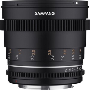 Samyang 50mm T1.5 VDSLR MK2 Cine Lens (Sony E Mount) - Thumbnail