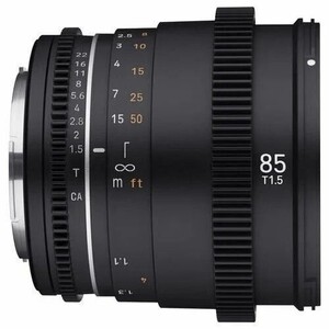SAMYANG 85mm T1.5 Mark II Fujifilm X Mount Cine Lens - Thumbnail