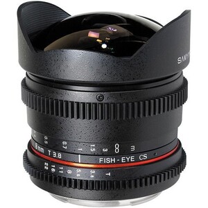 Samyang - Samyang 8mm T3.8 APS-C Balıkgözü (Fisheye) Cine Lens (Sony A) (1)