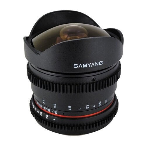 Samyang 8mm T3.8 APS-C Balıkgözü (Fisheye) Cine Lens (Sony A)