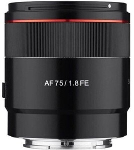 Samyang AF 75mm F1.8 (Sony E Mount, Full-Frame) - Thumbnail