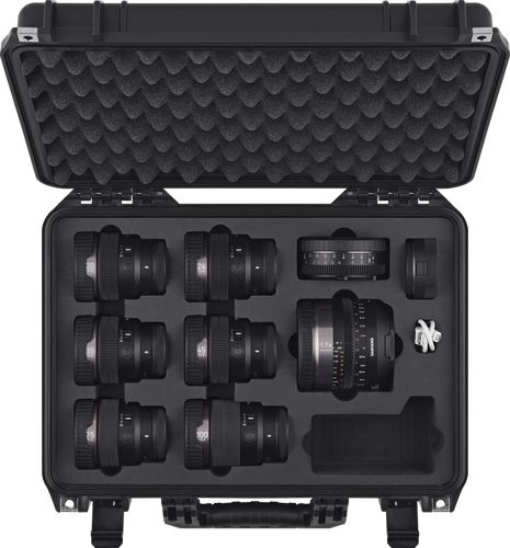 Samyang V-AF Full Cine AF Lens Kiti (6 Lens + 2 Adaptör)