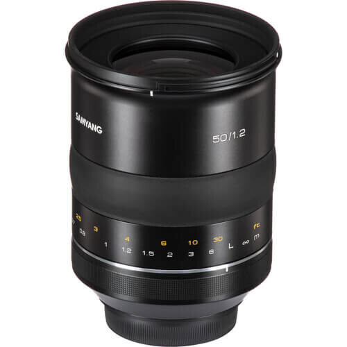Samyang XP 50mm f / 1.2 Lens (Canon EF)