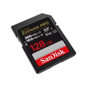 SanDisk 128GB 280MB/s Extreme PRO V60 SDXC™ UHS-II Hafıza Kartı - Thumbnail