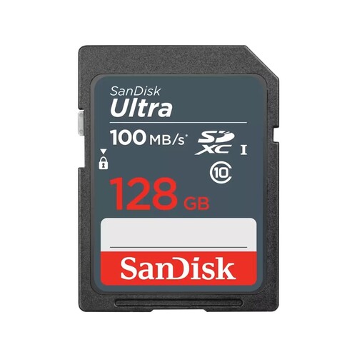 Sandisk 128GB 100mb/sn Ultra SDXC Hafıza Kartı