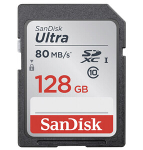 Sandisk - Sandisk 128GB 100mb/sn Ultra SDXC Hafıza Kartı