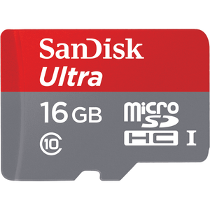 Sandisk - Sandisk 16GB 80Mb/s Ultra Micro SD Hafıza Kartı Sandisk - Sandisk 16GB 80Mb/s Ultra Micro SD Hafıza Kartı
