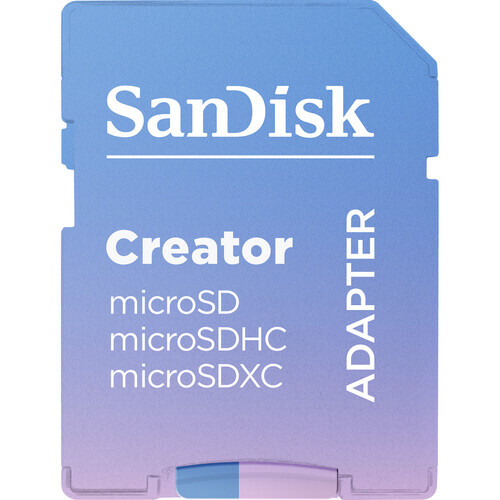 SanDisk 256GB 190MB/s Creator Series V30 UHS-II MicroSD Hafıza Kartı