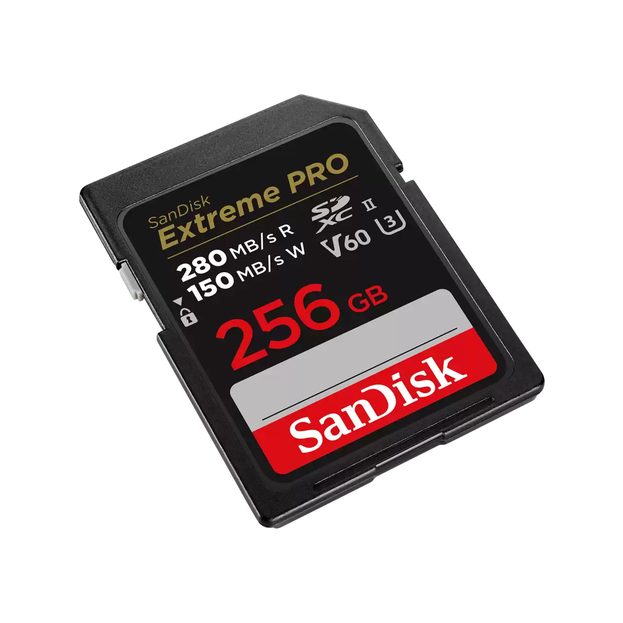 SanDisk 256GB 280MB/s Extreme PRO V60 SDXC™ UHS-II Hafıza Kartı
