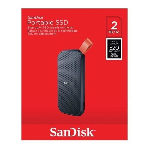 SanDisk 2TB Taşınabilir SSD (SDSSDE30-2T00-G26)