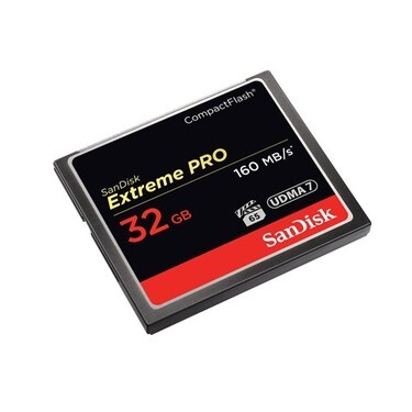 Sandisk 32GB 160mb/s Extreme PRO Compact Flash Kart