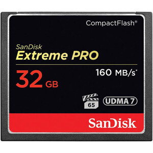 Sandisk 32GB 160mb/s Extreme PRO Compact Flash Kart - Thumbnail