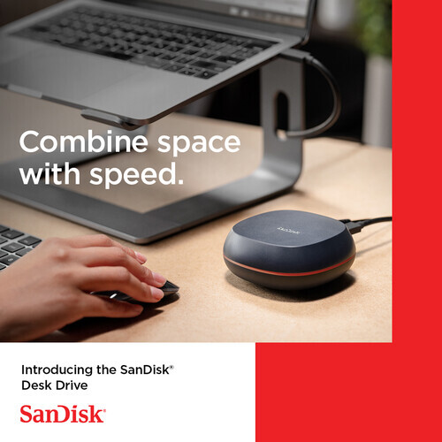 SanDisk 4TB Desk Drive Harici SSD (USB-C 3.2 Gen 2)