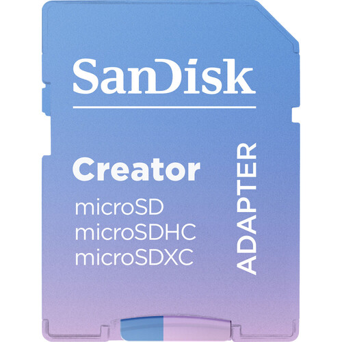 SanDisk 512GB 190MB/s Creator Series V30 UHS-II MicroSD Hafıza Kartı