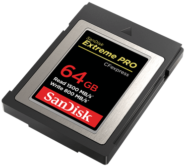 SanDisk 64Gb Extreme PRO CFexpress Type-B Kart
