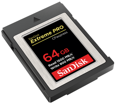 SanDisk 64Gb Extreme PRO CFexpress Type-B Kart