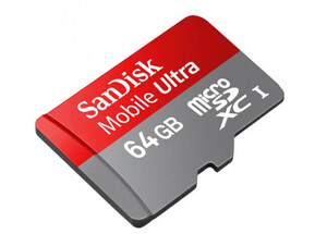 Sandisk - Sandisk 64GB 100-120mb/sn MicroSD Hafıza Kartı