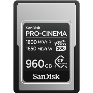 SanDisk 960GB PRO-CINEMA CFexpress Type A Hafıza Kartı - Thumbnail