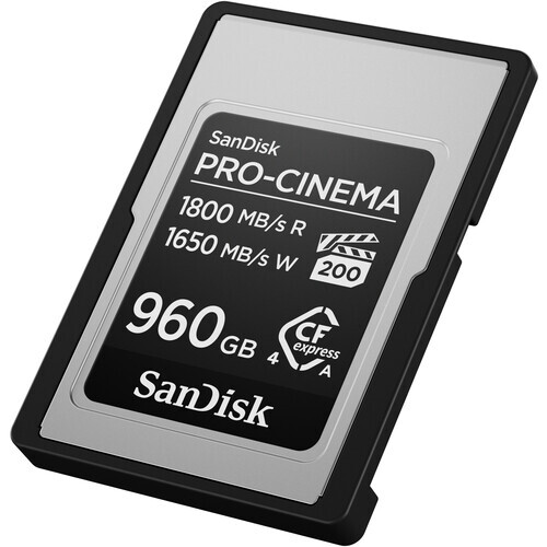 SanDisk 960GB PRO-CINEMA CFexpress Type A Hafıza Kartı