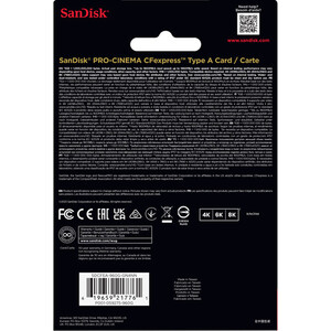 SanDisk 960GB PRO-CINEMA CFexpress Type A Hafıza Kartı - Thumbnail