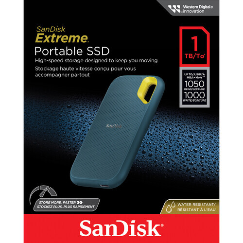 SanDisk Extreme 1TB V2 (Monterey)(SDSSDE61-1T00-G25M)