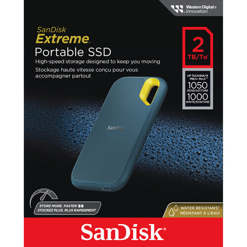 SanDisk Extreme 2TB V2 (Monterey)(SDSSDE61-2T00-G25M)