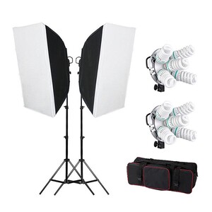 Sanger - Sanger 50x70cm 5 Duylu İkili Softbox Işık Seti