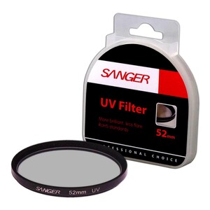 Sanger - Sanger 52mm UV Ultraviyole Filtre Sanger - Sanger 52mm UV Ultraviyole Filtre