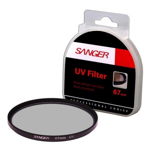 Sanger - Sanger 67mm UV Ultraviyole Filtre Sanger - Sanger 67mm UV Ultraviyole Filtre