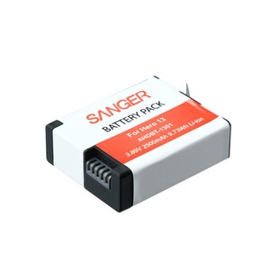 Sanger - Sanger AHDBT-1301 Hero 13 Aksiyon Kamera Batarya 2500mAh