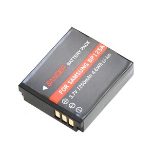 Sanger BP125A Samsung Kamera Batarya - Thumbnail